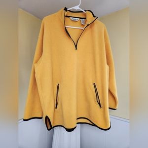 Eddie Bauer 1/4 zip fleece jacket/shirt